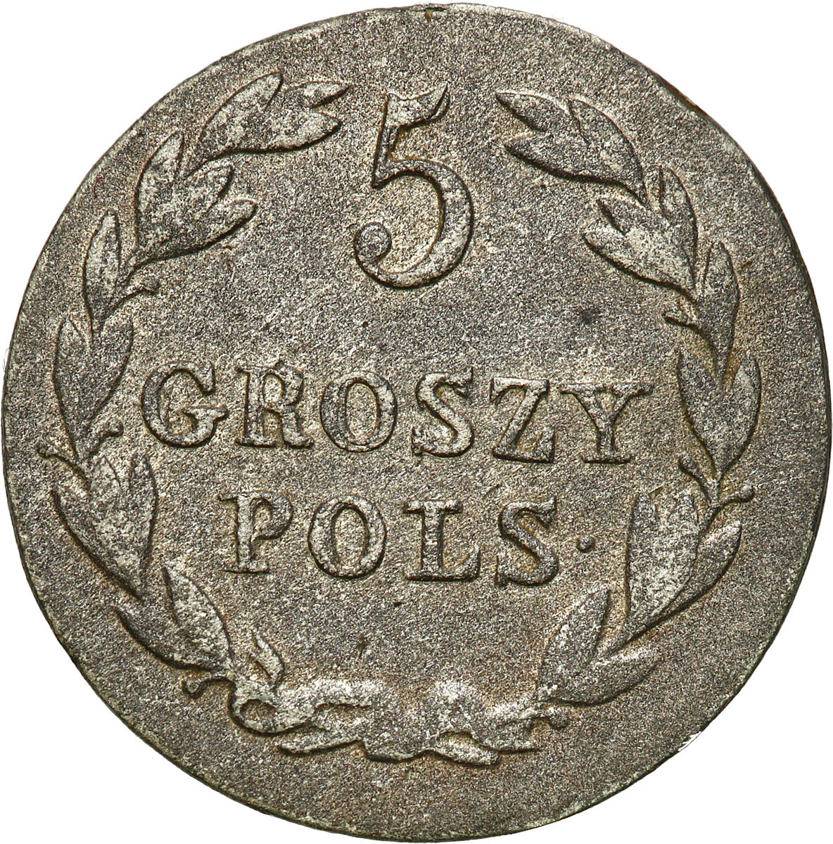 Polska XIX w./Rosja. Mikołaj I. 5 groszy 1827 IB, Warszawa